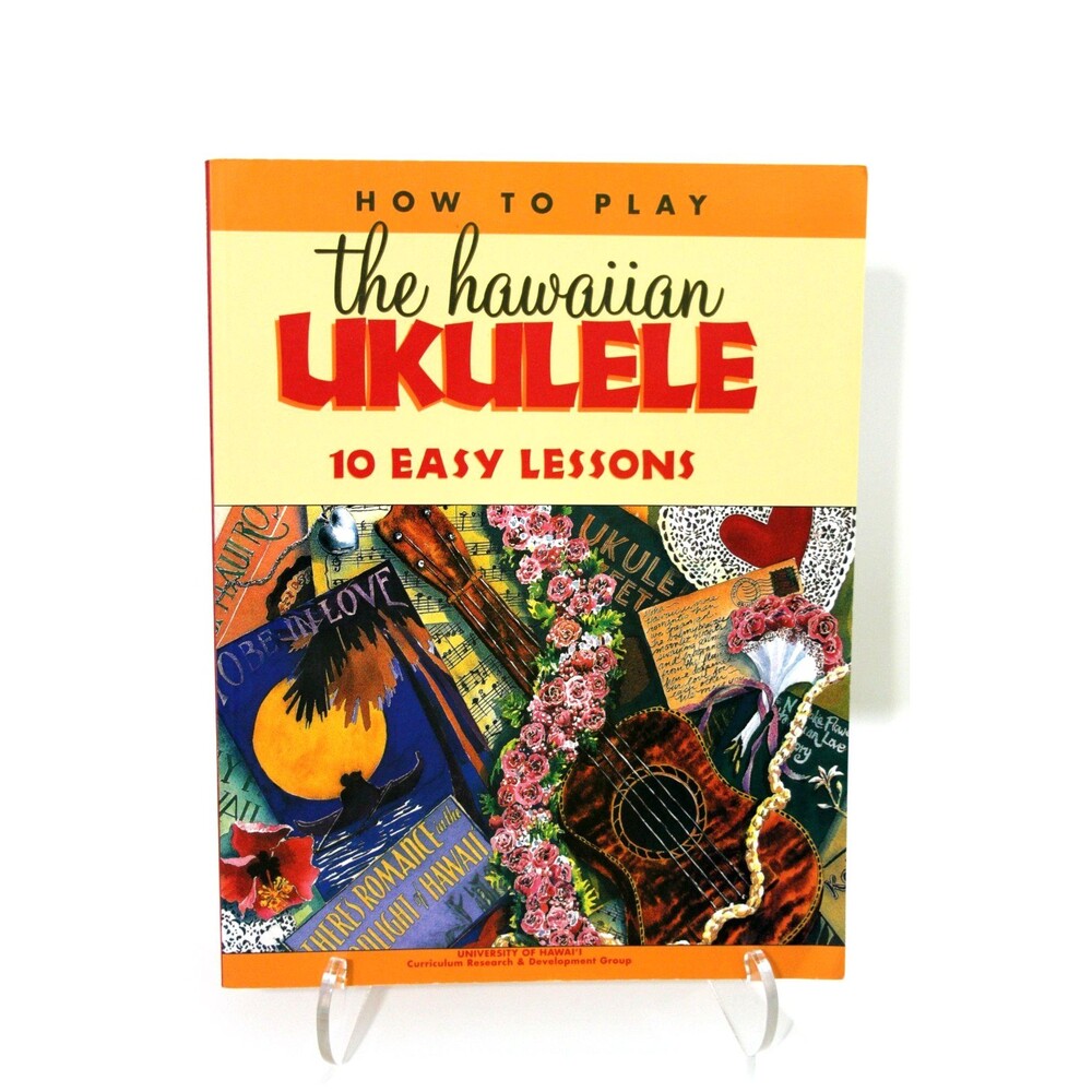 How to Play the Hawaiian Ukulele 10 Easy Lessons Method Beginner Uke Book PB